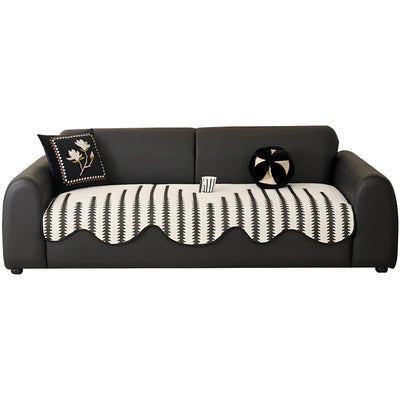 ArtiLounge Abdeckung - Moderne Chevron Streifen Chenille Couch Abdeckung