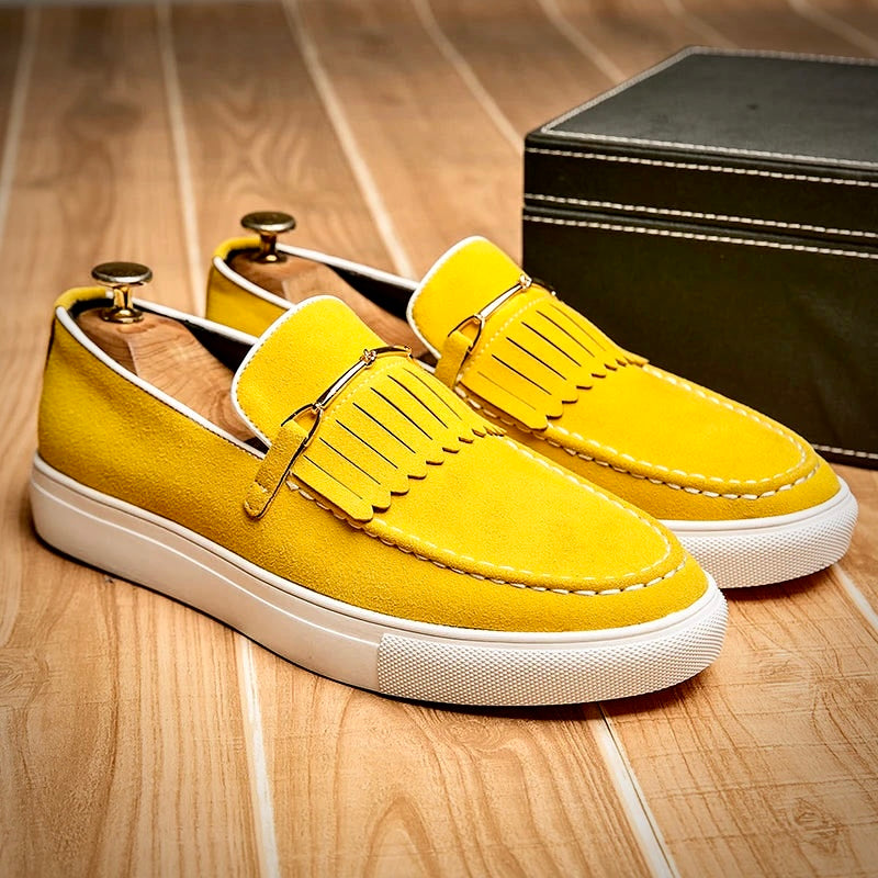 Falk – Elegante Herren Loafer Aus Hochwertigem Wildleder