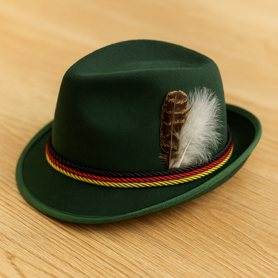 FestHat – Verzierter Oktoberfesthut mit klassischem Entwerfen