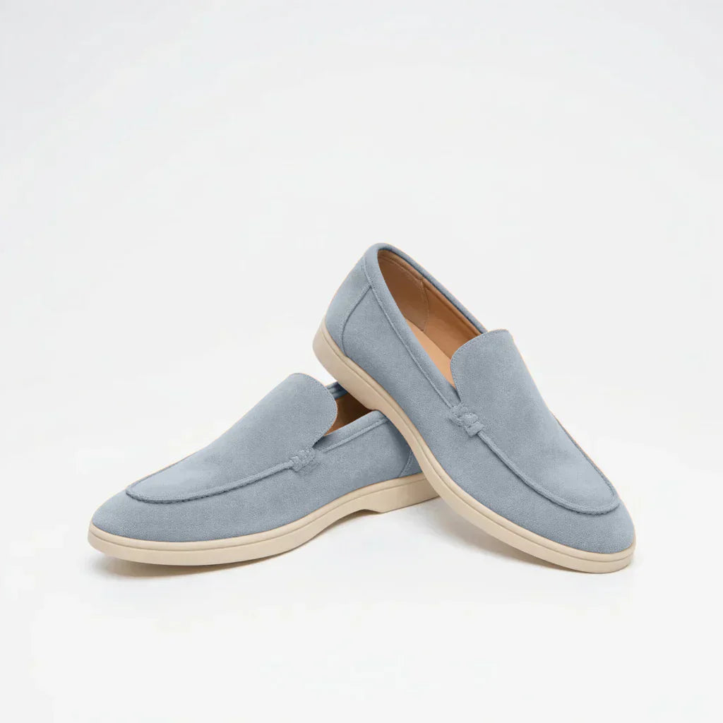Brand & Belle | Old Money Wildleder Slipper