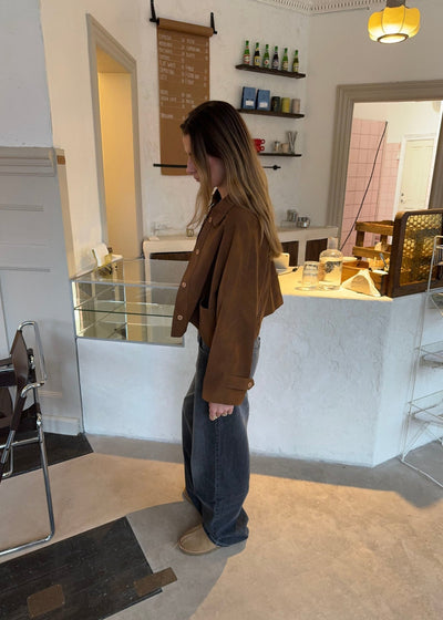 Damenjacke – Baumwollmix – Lässiger Schnitt mit Reißverschluss