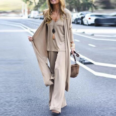 Friedlinde - Dreiteiliges Sommer Set Für Damen