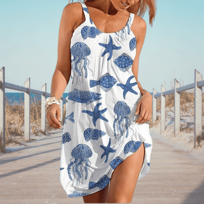 Stilvolles Strandkleid mit entspannter Ausstrahlung für Damen