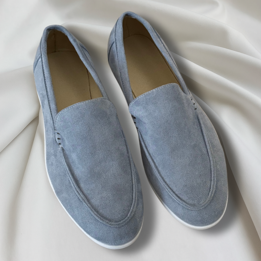 Elegante Slipper aus Veloursleder für Herren