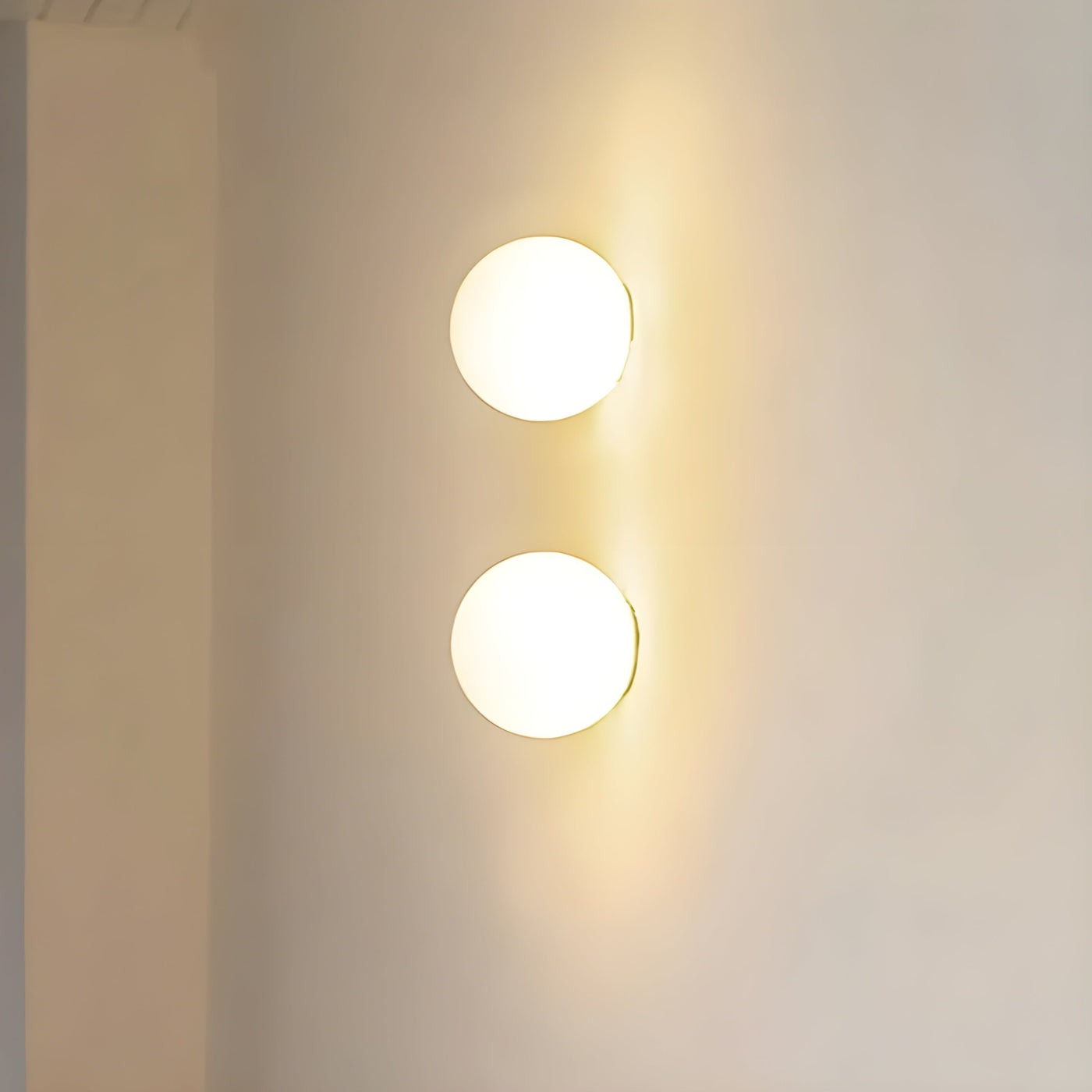 AeroBeam Light - Modern Runde Glas Wandleuchte