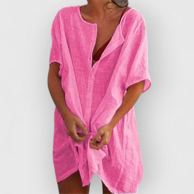 Vera | Kurzes Baumwollkleid