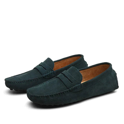 Loafers aus Wildleder im Italienischen Stil