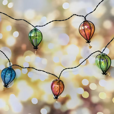 FeierFlare - Mehrfarbige Hängende Lichterkette
