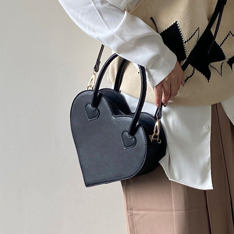 Elegante Schultertasche aus Kunstleder Für Damen