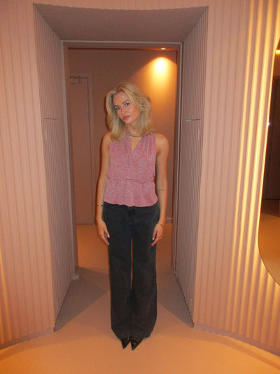 Damen-Trägertop Glänzendes Wildleder - Schick und Partytauglich