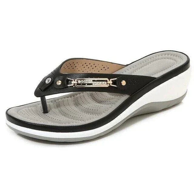 Miranda® | Weich gepolsterte Flip-Flop-Sandalen