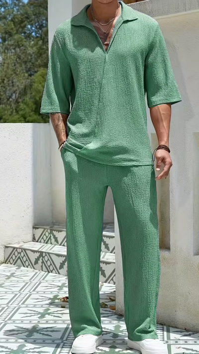 Herald – Lässiges Zweiteiler-Set mit Struktur und Komfort