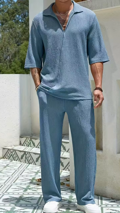 Herald – Lässiges Zweiteiler-Set mit Struktur und Komfort
