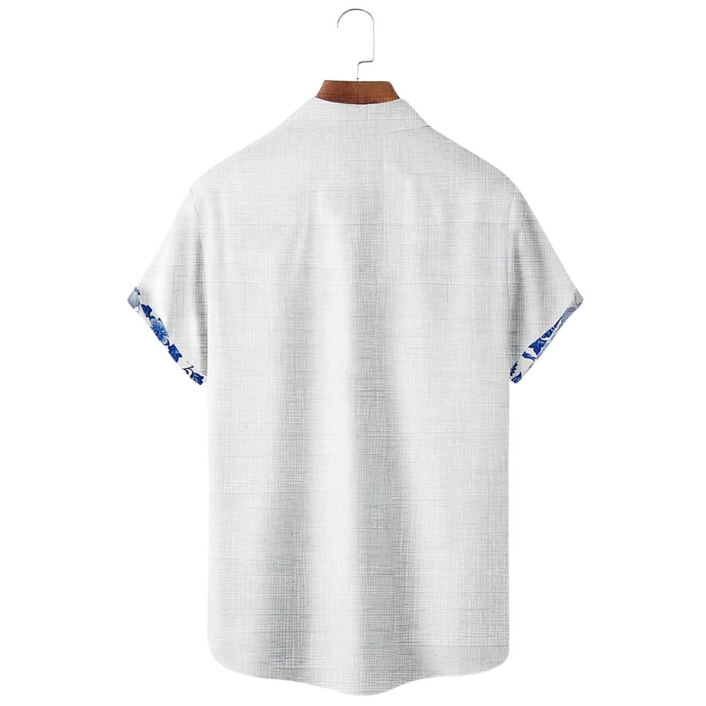 Herren Atmungsaktives Kurzarm Hemd | Sommer Stilvoller Komfort