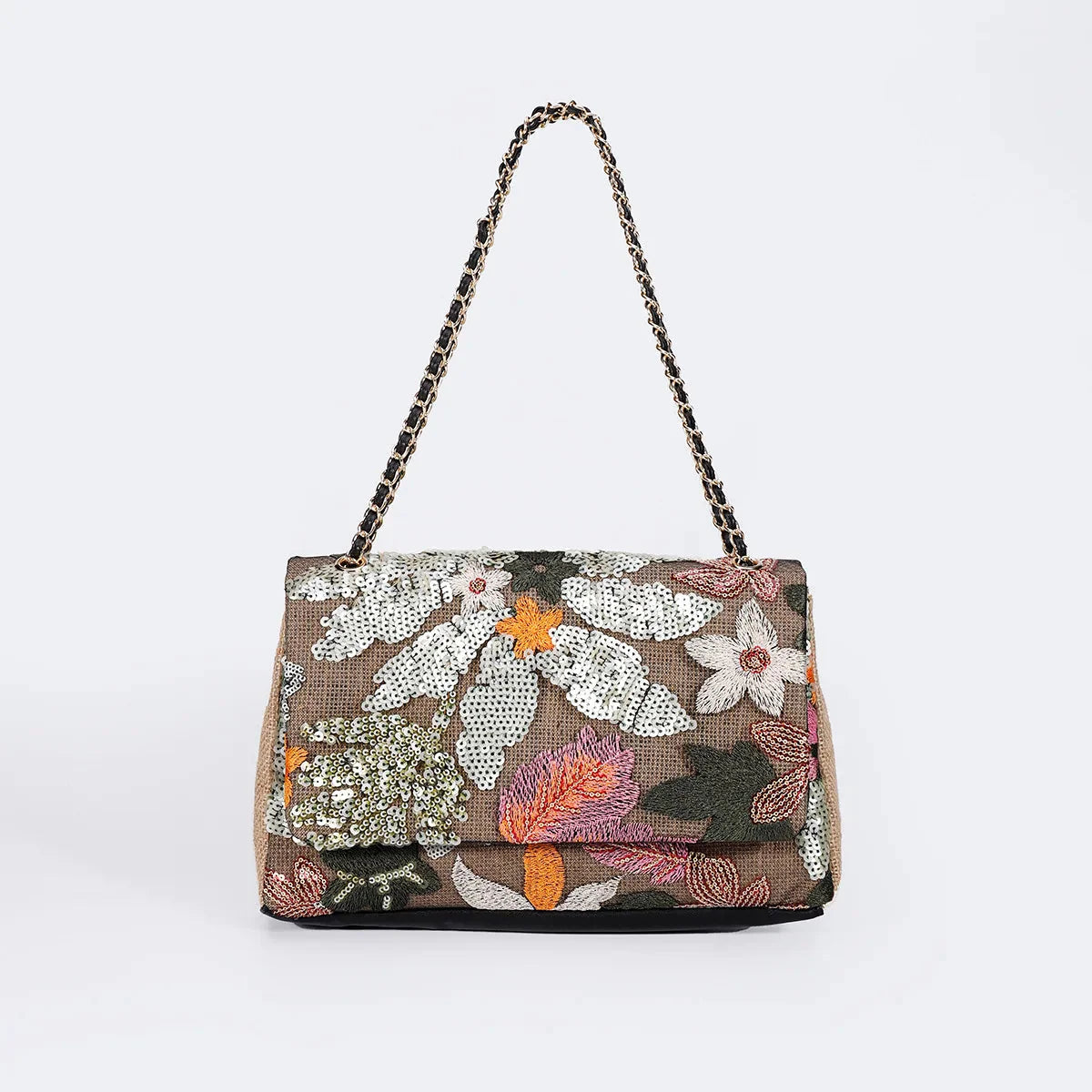 Glitzernde Pailletten Clutch mit elegantem Finish für Frauen