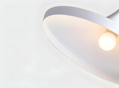 WhiteGlow Light - Moderne weiße LED-Pendelleuchte