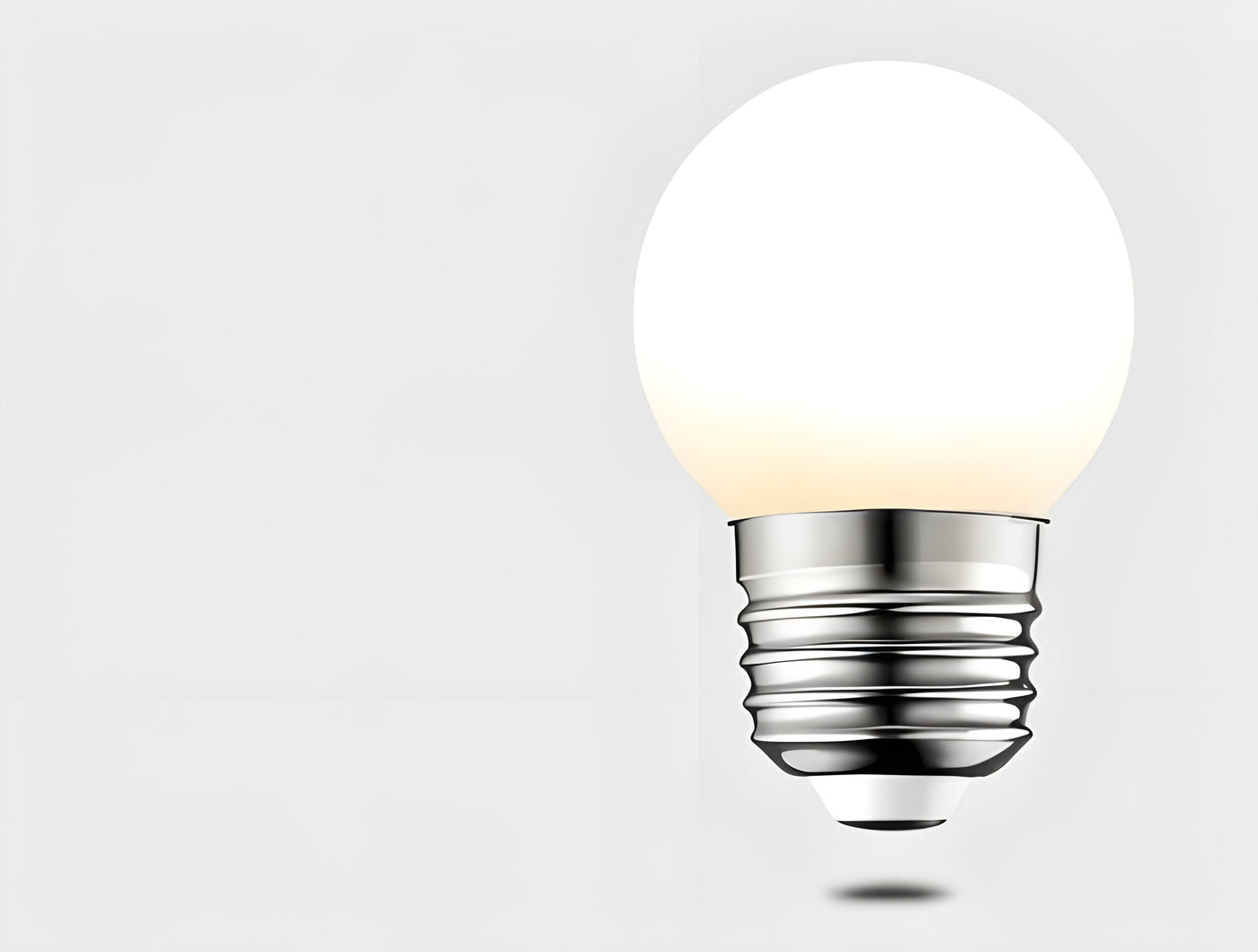 WhiteGlow Light - Moderne weiße LED-Pendelleuchte