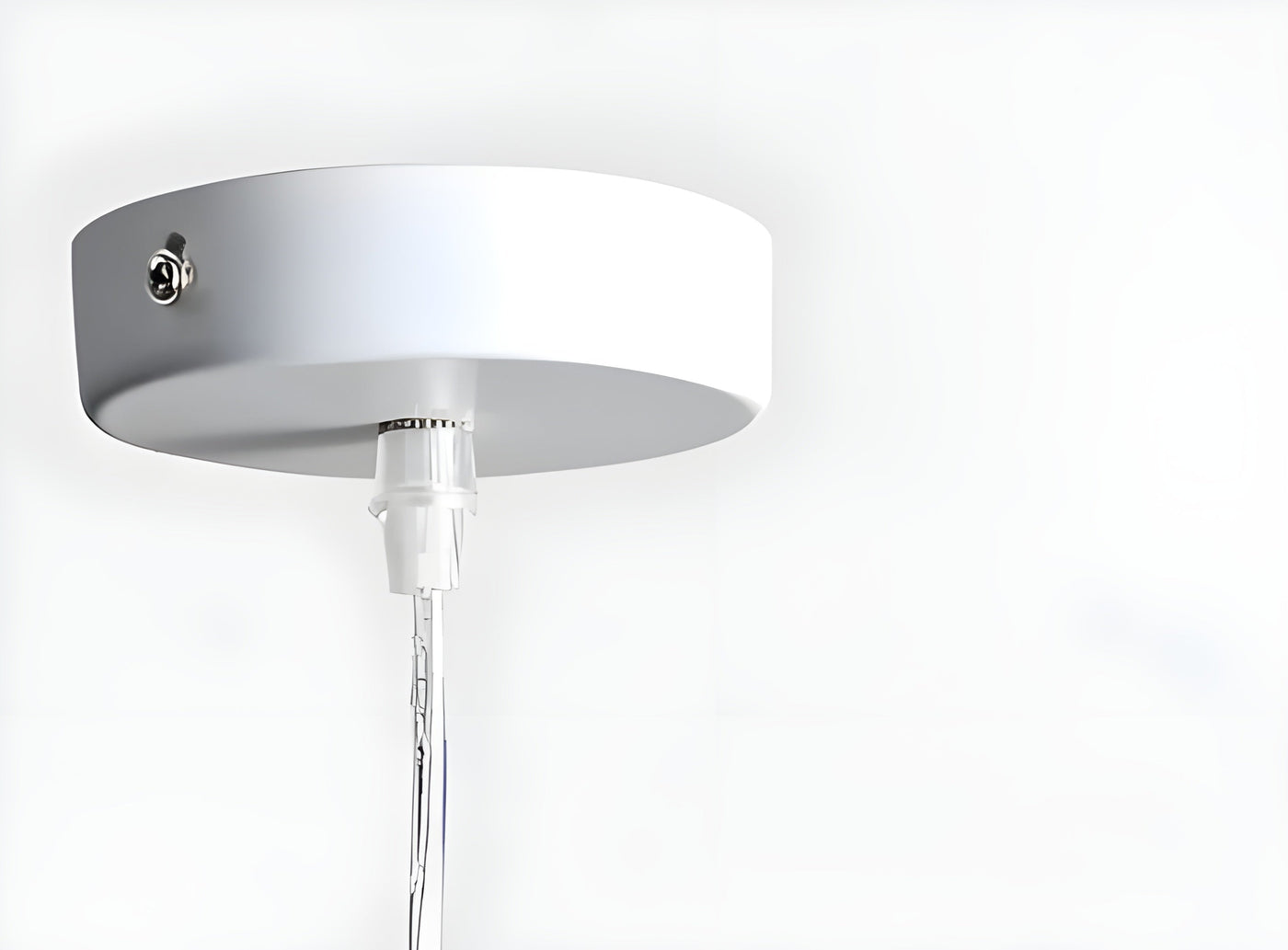 WhiteGlow Light - Moderne weiße LED-Pendelleuchte