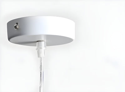 WhiteGlow Light - Moderne weiße LED-Pendelleuchte