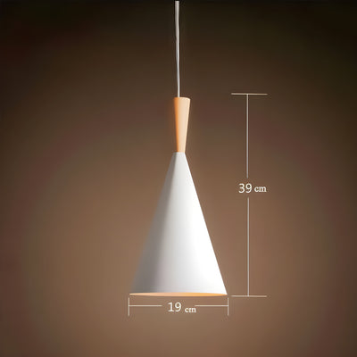 WhiteGlow Light - Moderne weiße LED-Pendelleuchte