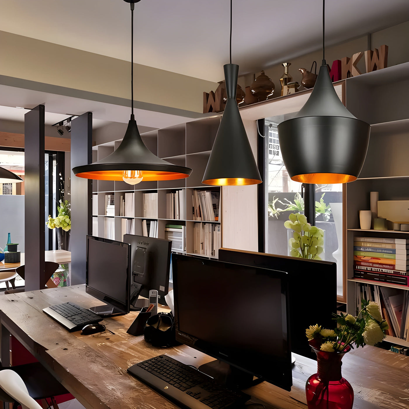 WhiteGlow Light - Moderne weiße LED-Pendelleuchte