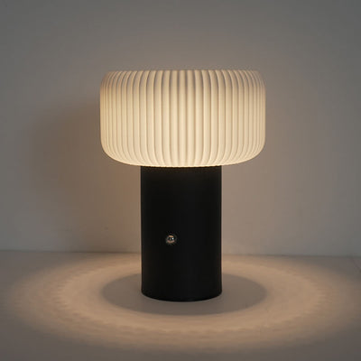 CozyGlow Light - Elegante LED Tischleuchte im Pilzdesign