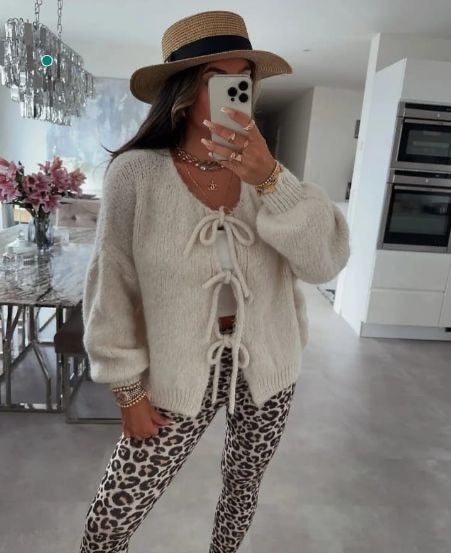 Brand & Belle | Cardigan mit Schleifendetails