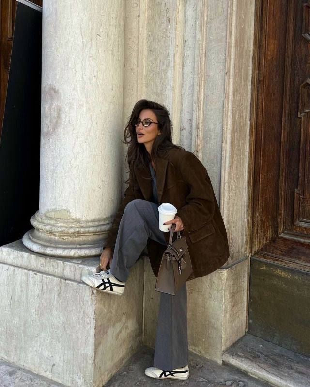 Britta | Eleganter Wildlederblazer für jeden Anlass