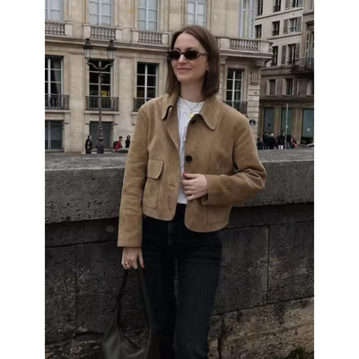 Bequeme Damen-Kurzjacke | Langarm