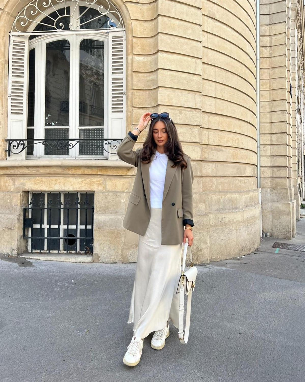 Julia | Satin-Maxirock für Damen