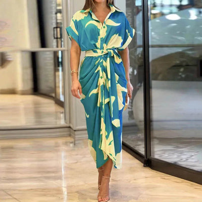 Greta | Luxus-Wickel-Maxikleid (Fast ausverkauft)