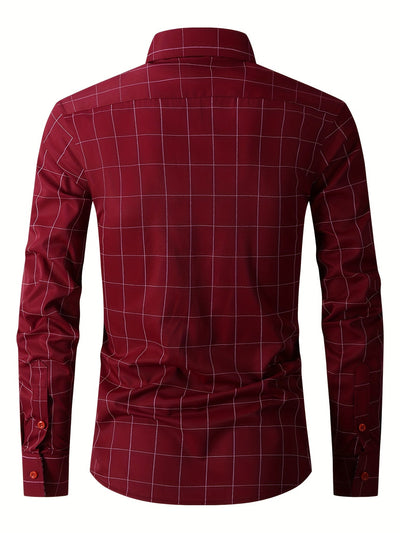 Ilja - Herrenhemd mit Knopfleiste