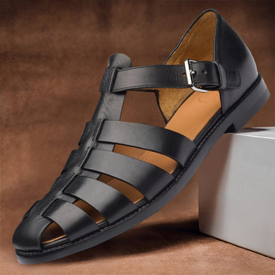 Azriel - Bequeme & elegante Sommersandalen aus Leder für Männer