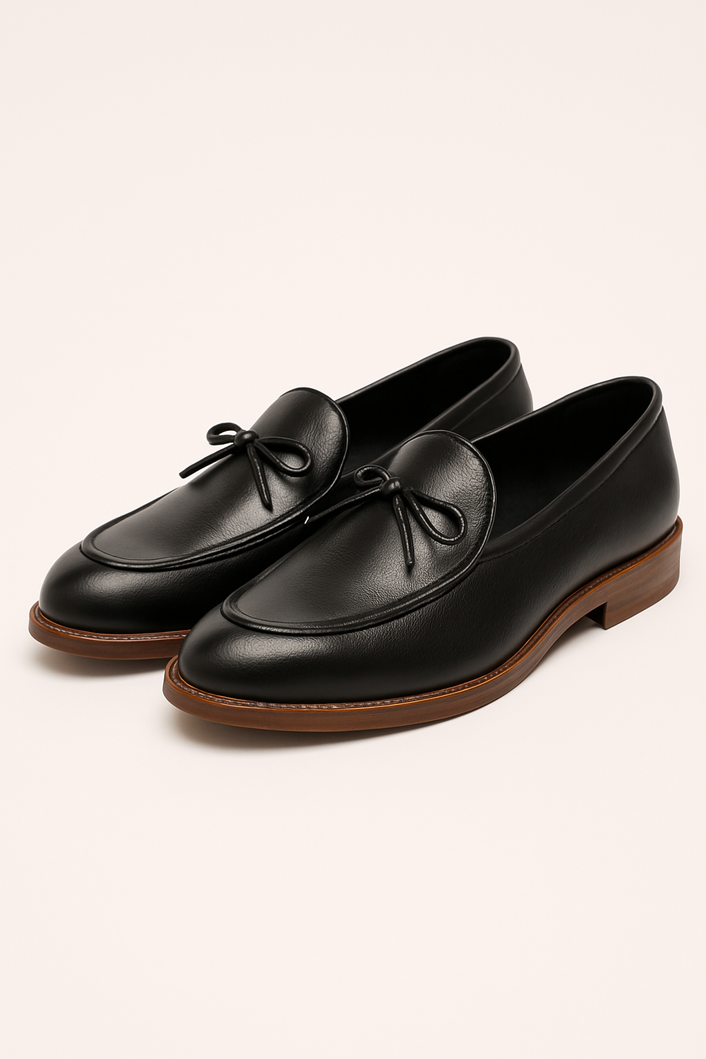 Jannik – Lederloafer Herren Schleife Klassisch Formell Stil