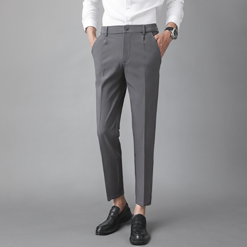 Jaron - Elegante Herren Hose in Elfenbein Zeitloses Design & Perfekte Passform