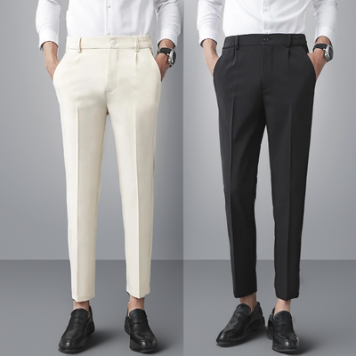 Jaron - Elegante Herren Hose in Elfenbein Zeitloses Design & Perfekte Passform