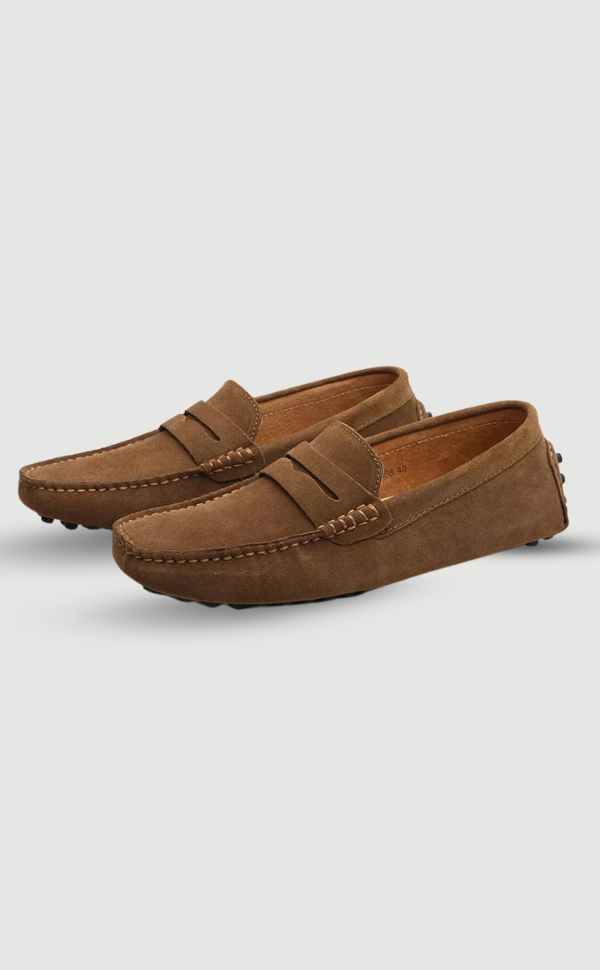 Jesper - Wildleder Slipper - Italienischer Stil