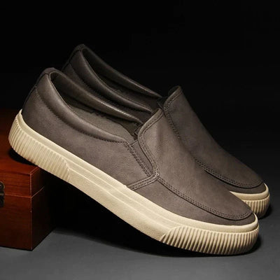 Joris – Herren Slipper Leder Bequem Elegant Minimalistisch