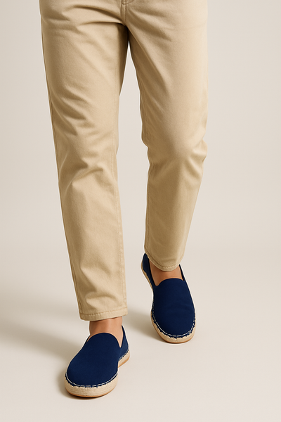 Kevin – Espadrilles Herren Wildleder Sommer Leicht Lässig