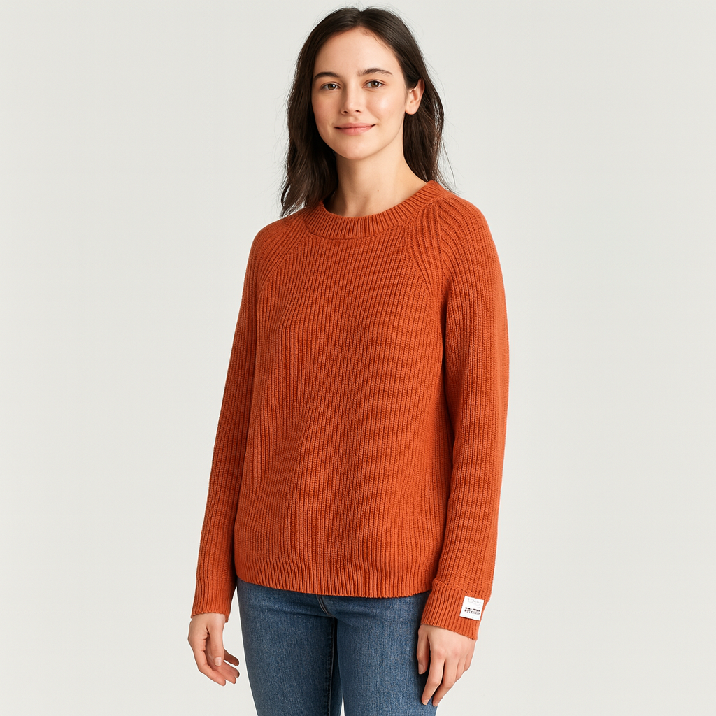 Klara | Rundhals-Strickpullover