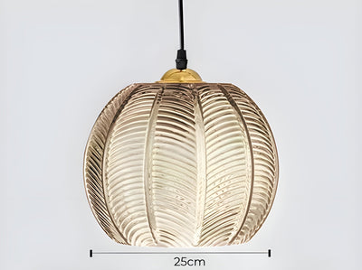 EternaGlow – Retro Glas Pendelleuchte