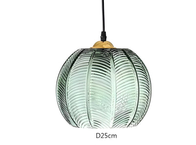 EternaGlow – Retro Glas Pendelleuchte