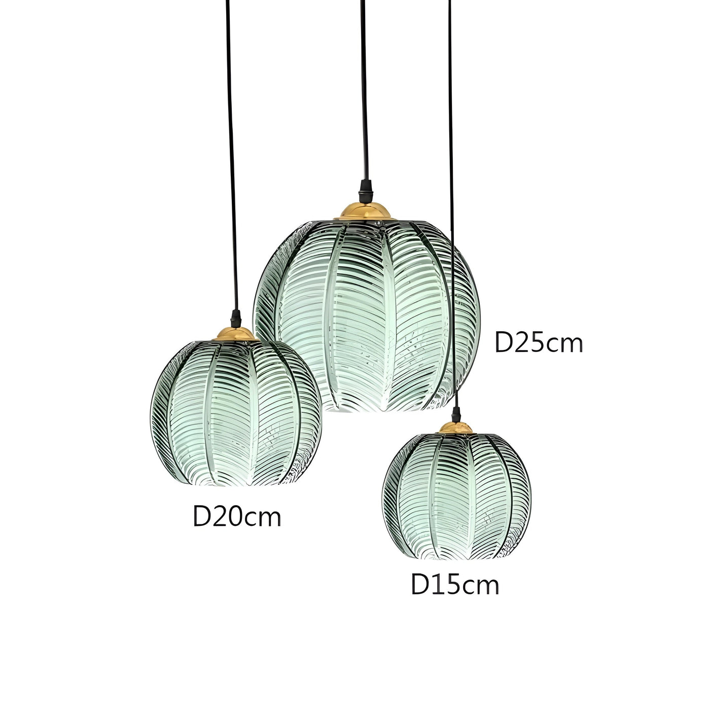 EternaGlow – Retro Glas Pendelleuchte