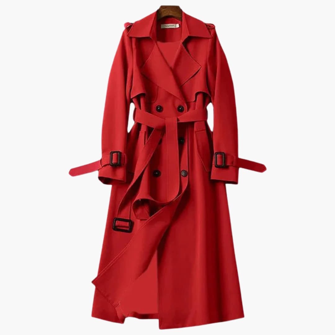 Langer Trenchcoat für Damen