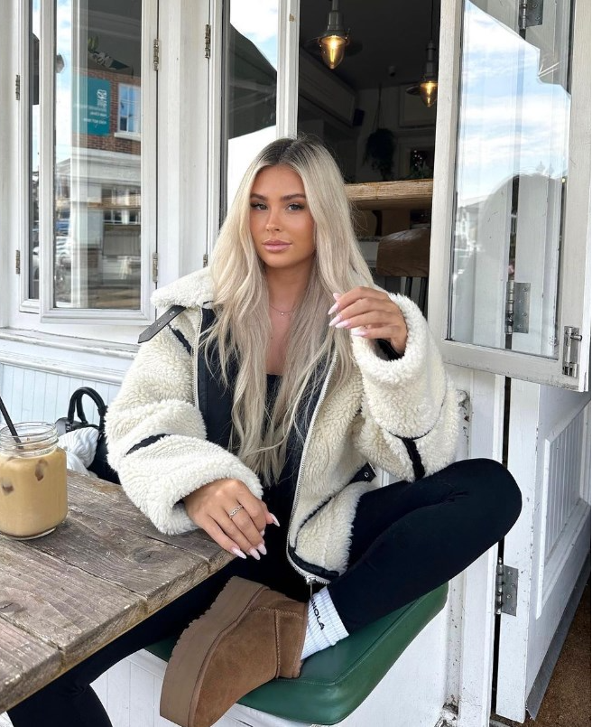 Paula | Kuscheliger Teddymantel für Damen