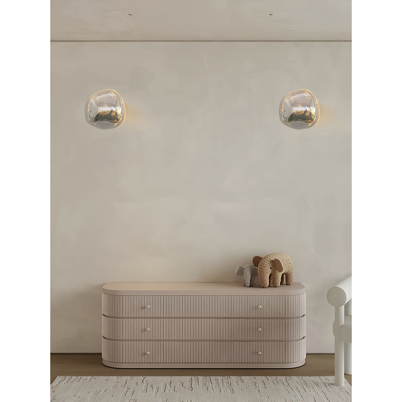 GlazeScape Light – Skandinavische Lava-Glas-Wandleuchte