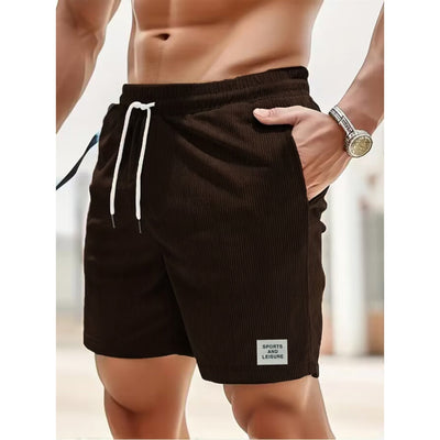 Leandro - Herren Gestreifte Shorts