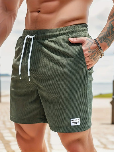 Leandro - Herren Gestreifte Shorts