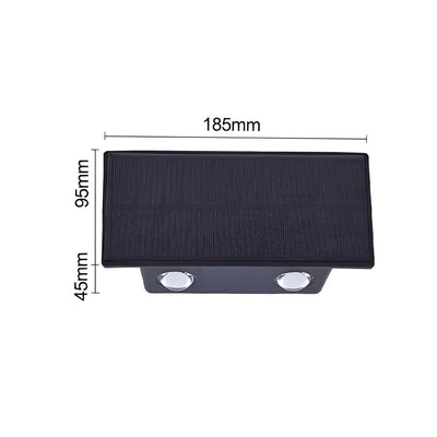 PrismGlow Light – Wasserdichte Solarleuchte mit 6 LED-Perlen