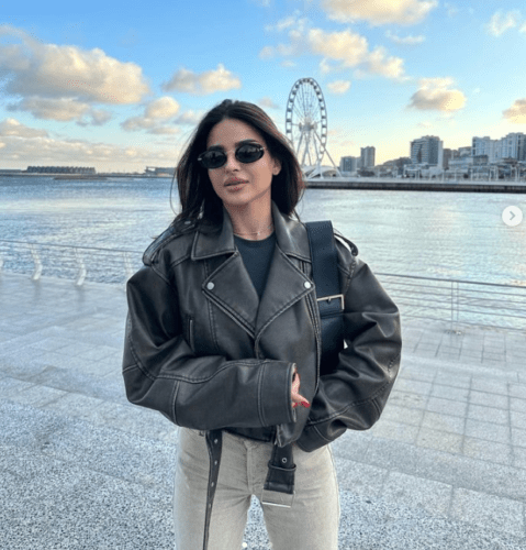 Mühelose Oversize Jacke mit markanter Silhouette für Damen